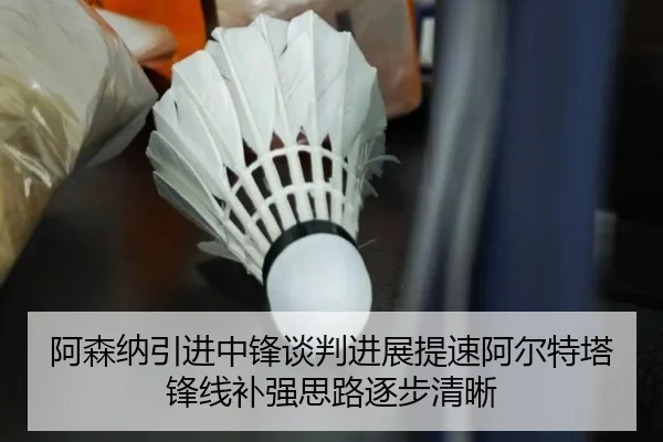 阿森纳引进中锋谈判进展提速阿尔特塔锋线补强思路逐步清晰